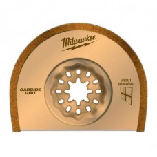 Milwaukee Полотно толщиной 1.2 мм для удаления затирки с твердосплавным зернистым напылением 48906050